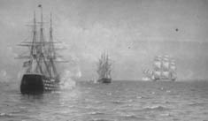 Nau Dom Pedro I e Fragata Niterói, da coleção Museu Histórico Nacional.jpg